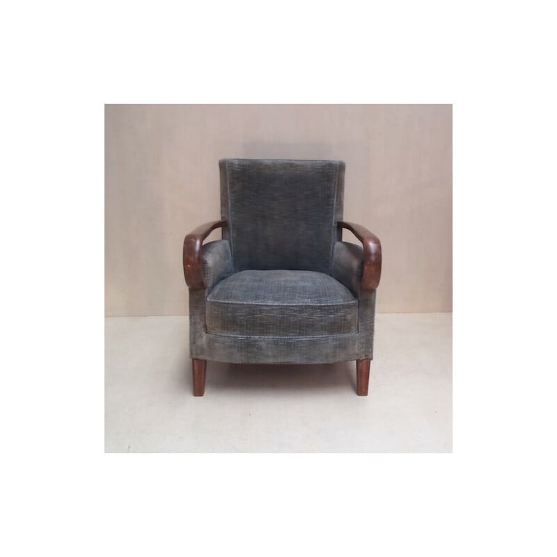 Vintage armchair by Etienne-Henri Martin 1940