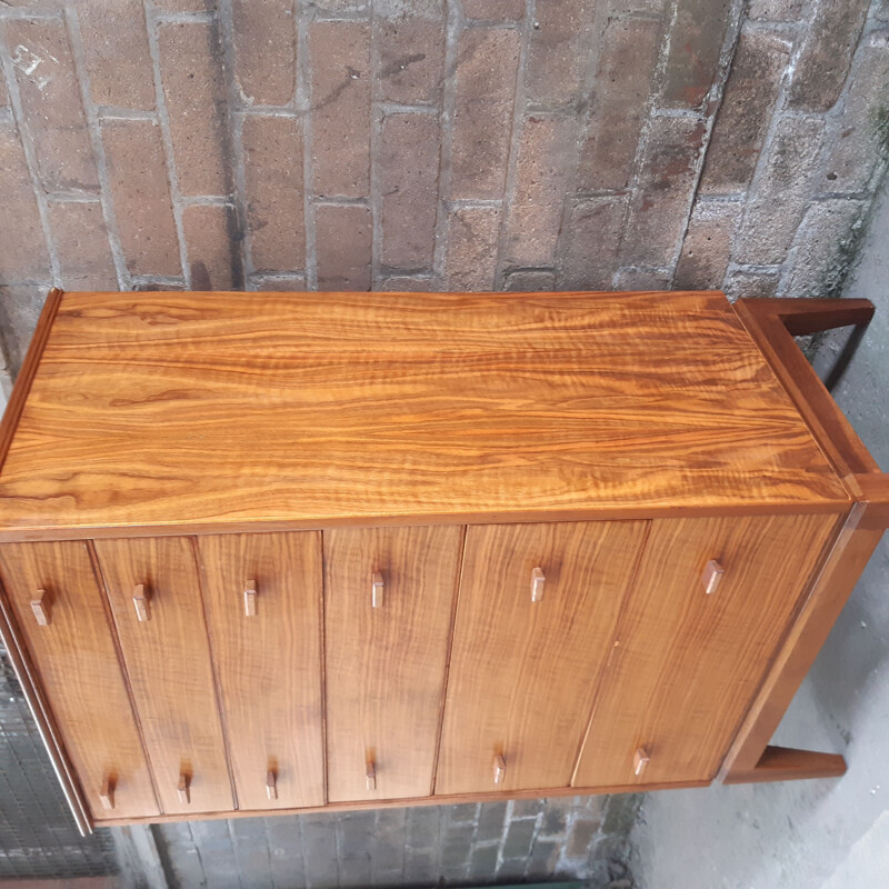 Vintage Alfred Cox Mid Century Chest Of Drawers 1950