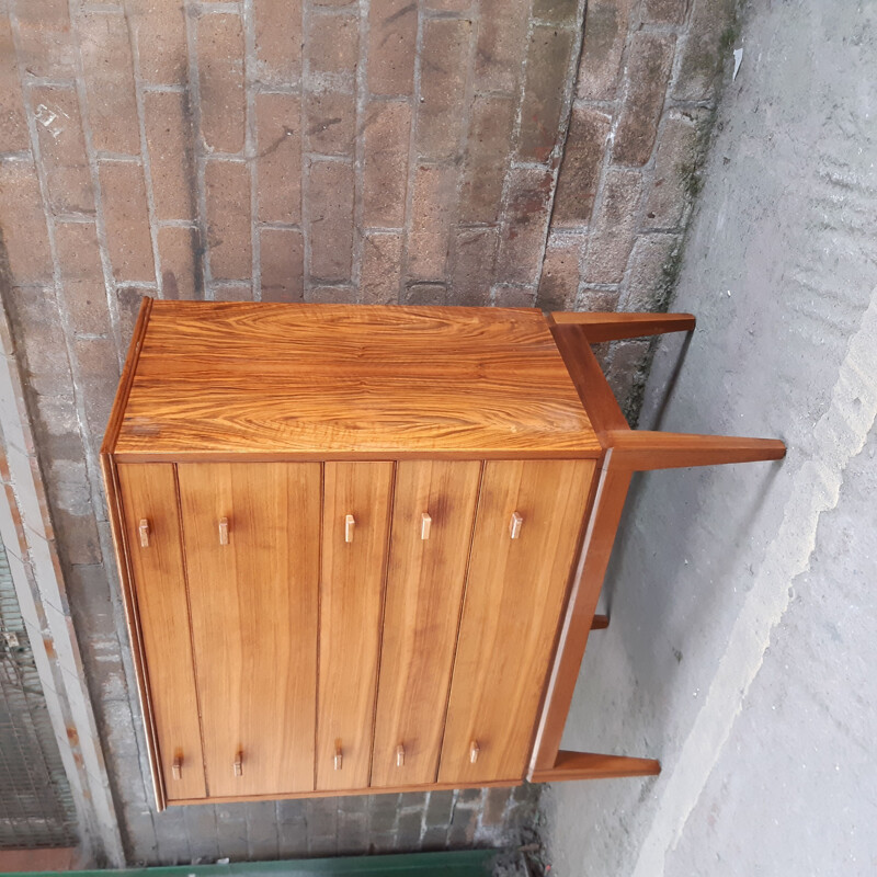 Vintage Alfred Cox Mid Century Chest Of Drawers 1950s