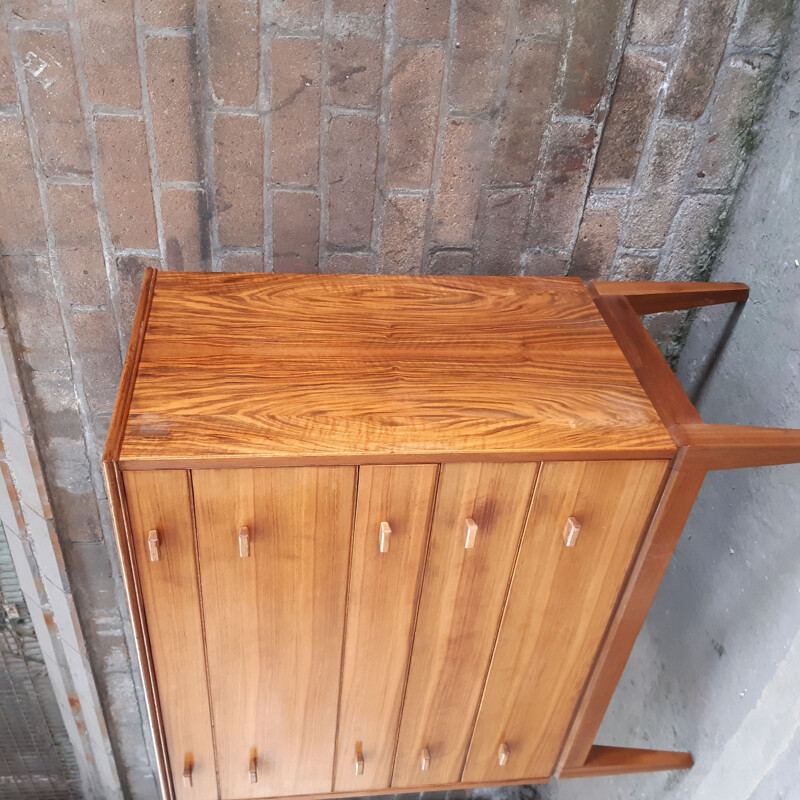 Vintage Alfred Cox Mid Century Chest Of Drawers 1950s