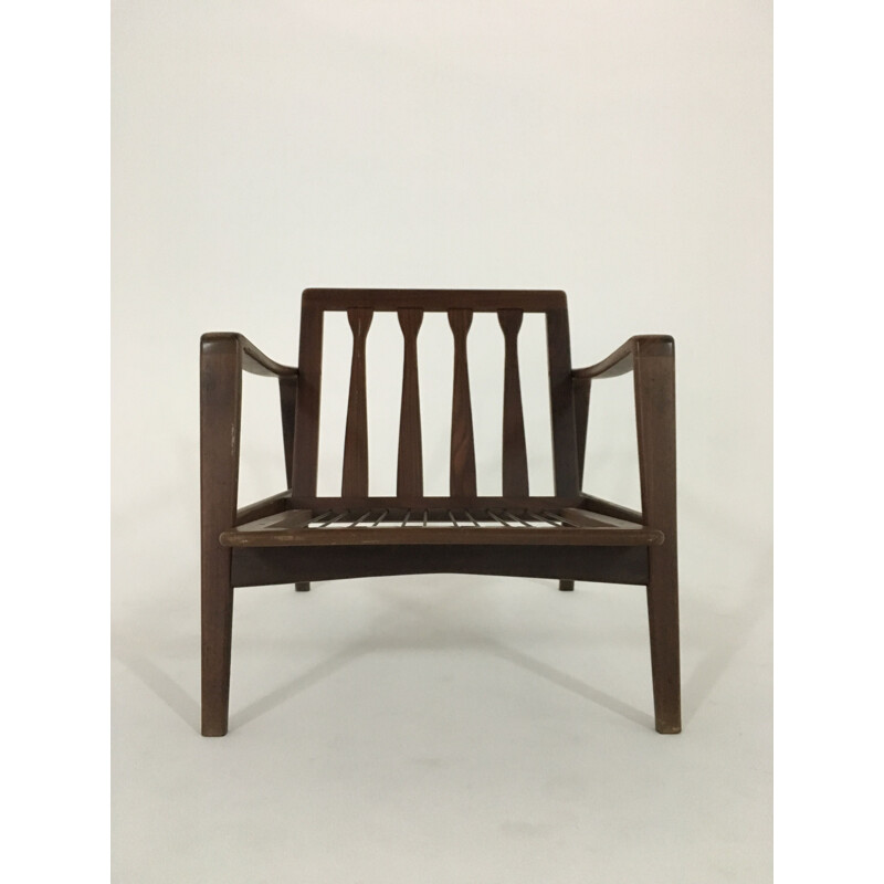 Vintage teak armchair Arne Walh Iversen