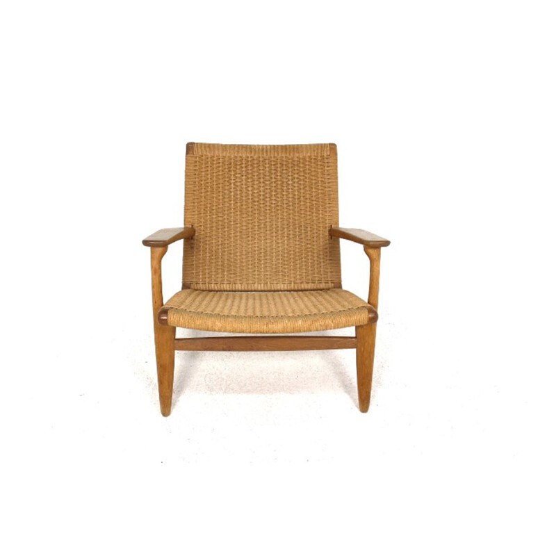 Vintage armchair by Hans Wegner for Carl Hansen and Son Danish1960