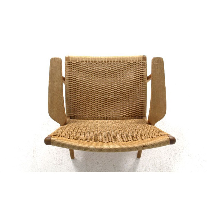 Vintage armchair by Hans Wegner for Carl Hansen and Son Danish1960