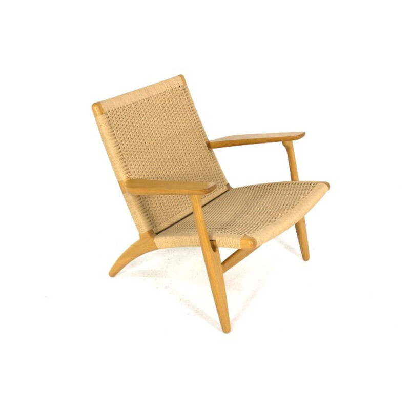 Vintage armchair by Hans Wegner for Carl Hansen and Son danish 1960