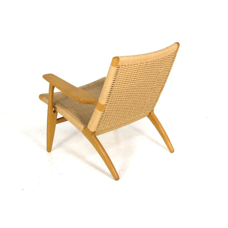 Vintage armchair by Hans Wegner for Carl Hansen and Son danish 1960