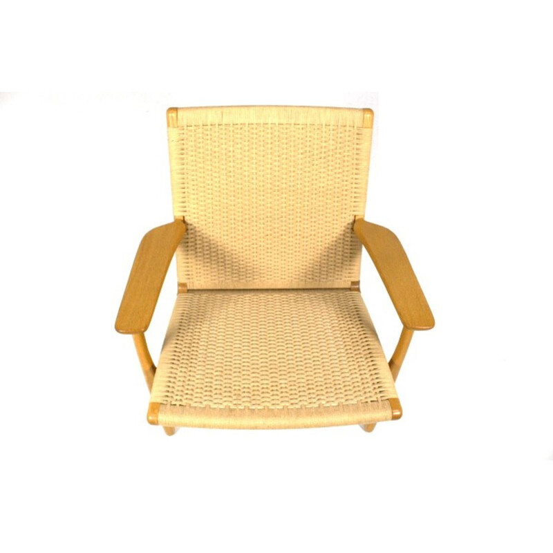 Vintage armchair by Hans Wegner for Carl Hansen and Son danish 1960