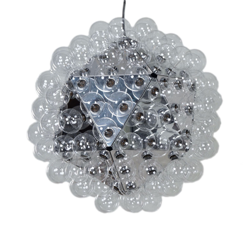 Grande suspension vintage Taraxacum 88 S2 d'Achille Castiglioni pour Flos 1988