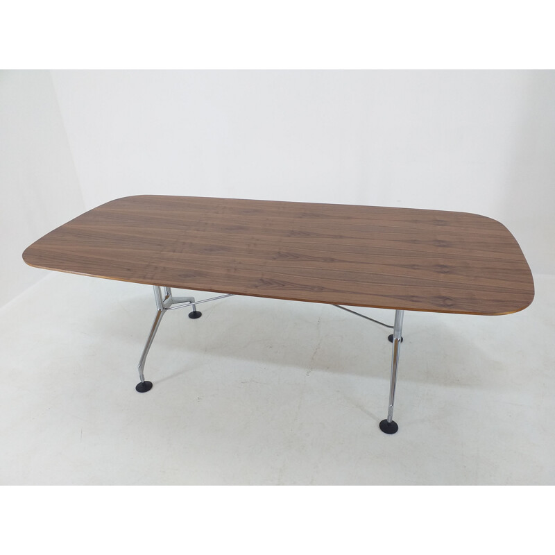 Large vintage Dining Table Vitra designed by Charles and Ray Eames, 1980s