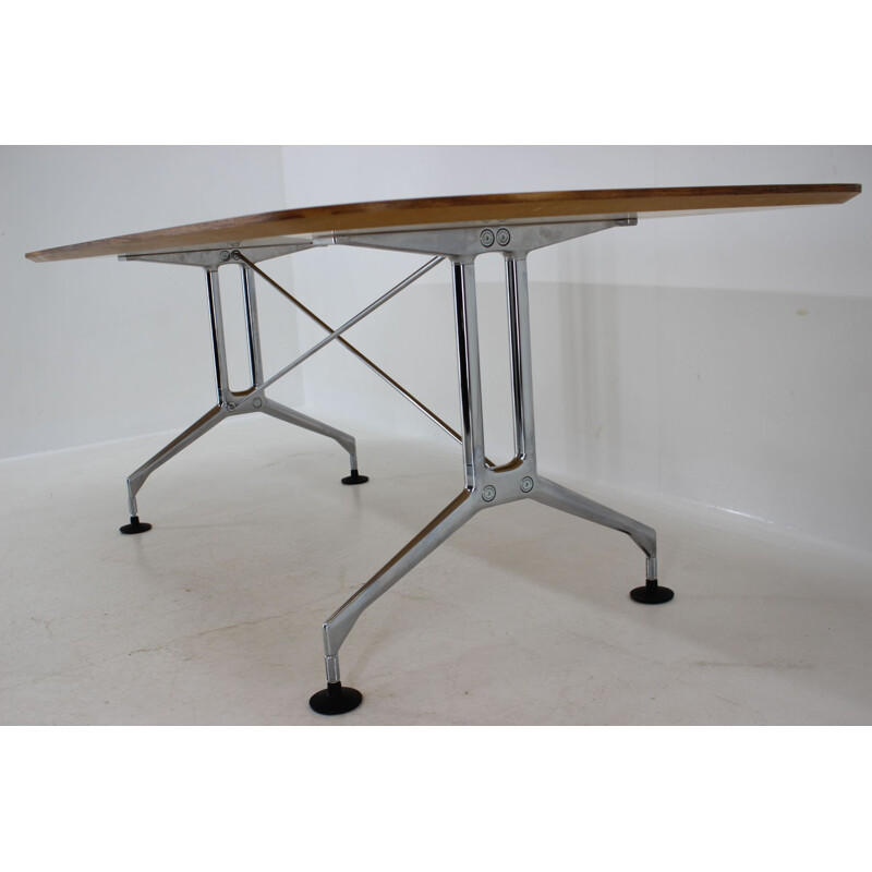 Large vintage Dining Table Vitra designed by Charles and Ray Eames, 1980s