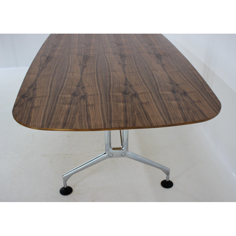 Large vintage Dining Table Vitra designed by Charles and Ray Eames, 1980s