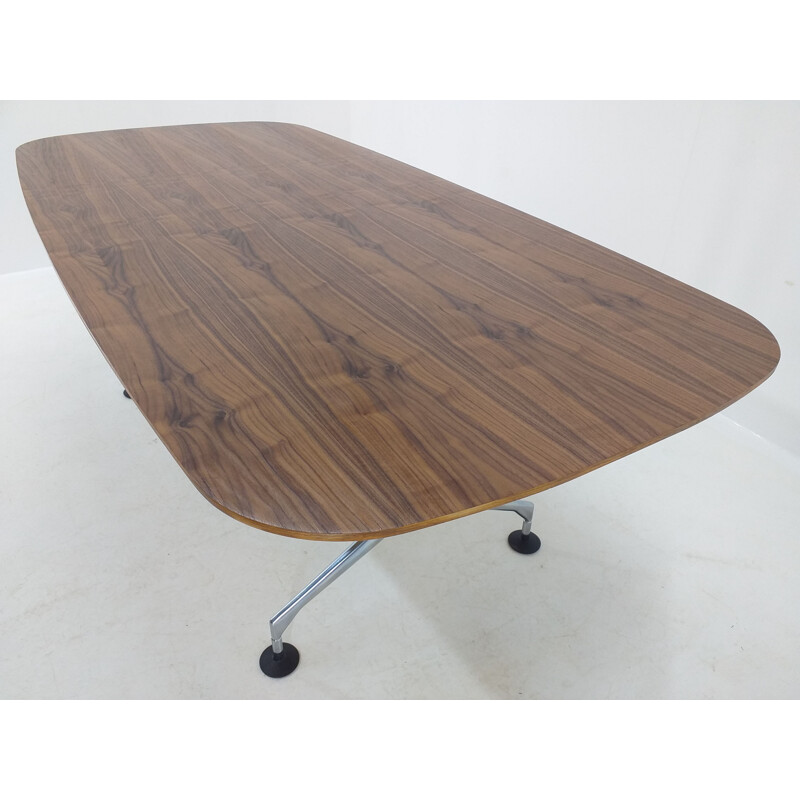 Large vintage Dining Table Vitra designed by Charles and Ray Eames, 1980s