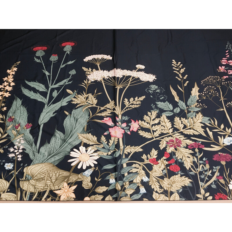 Grande tenture vintage murale tissu Printanier