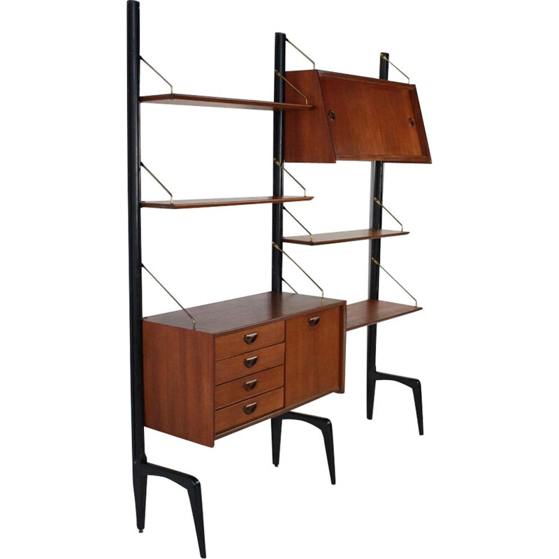 Vintage Wall unit  by Louis van Teeffelen for Wébé Holland 1958