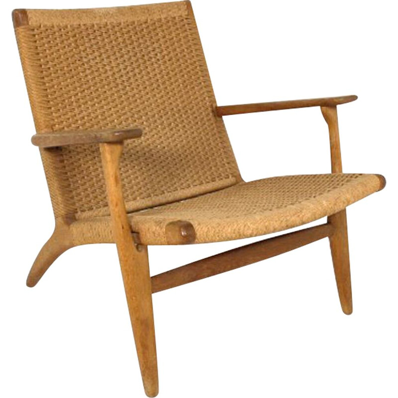 Vintage armchair by Hans Wegner for Carl Hansen and Son Danish1960