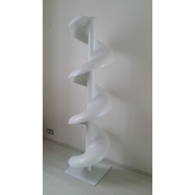 Escultura vintage de Gusano de hélice, 1970