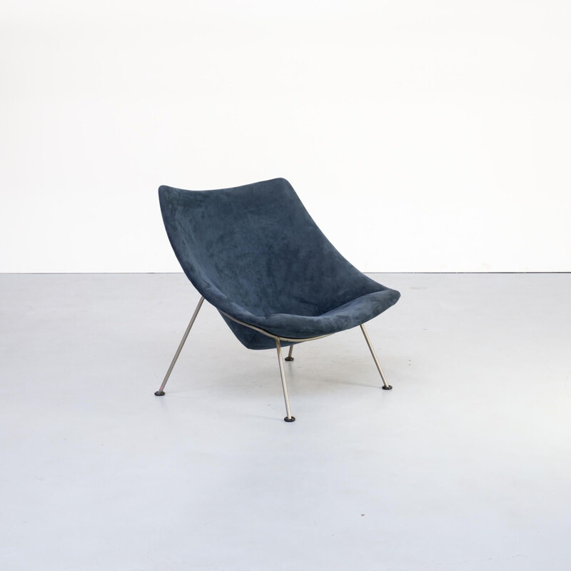 Vintage 'Oyster F157' lounge chair for Artifort Pierre Paulin 1950s