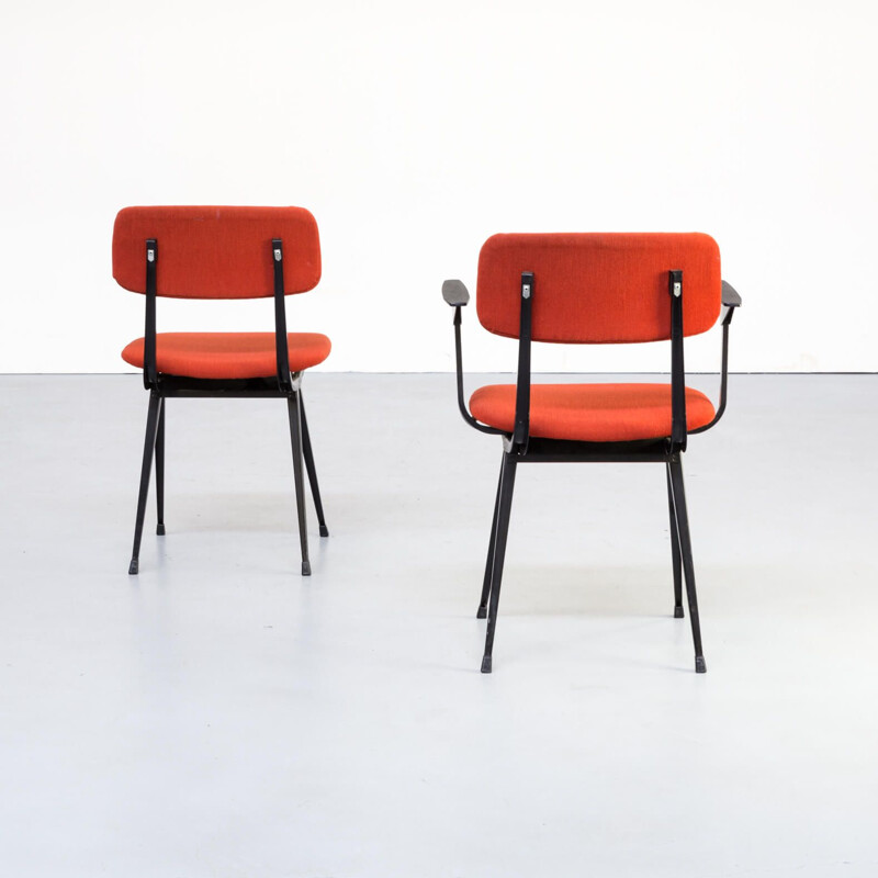 Set 3 vintage "result" chair by Friso Kramer for Ahrend de Cirkel  1950s