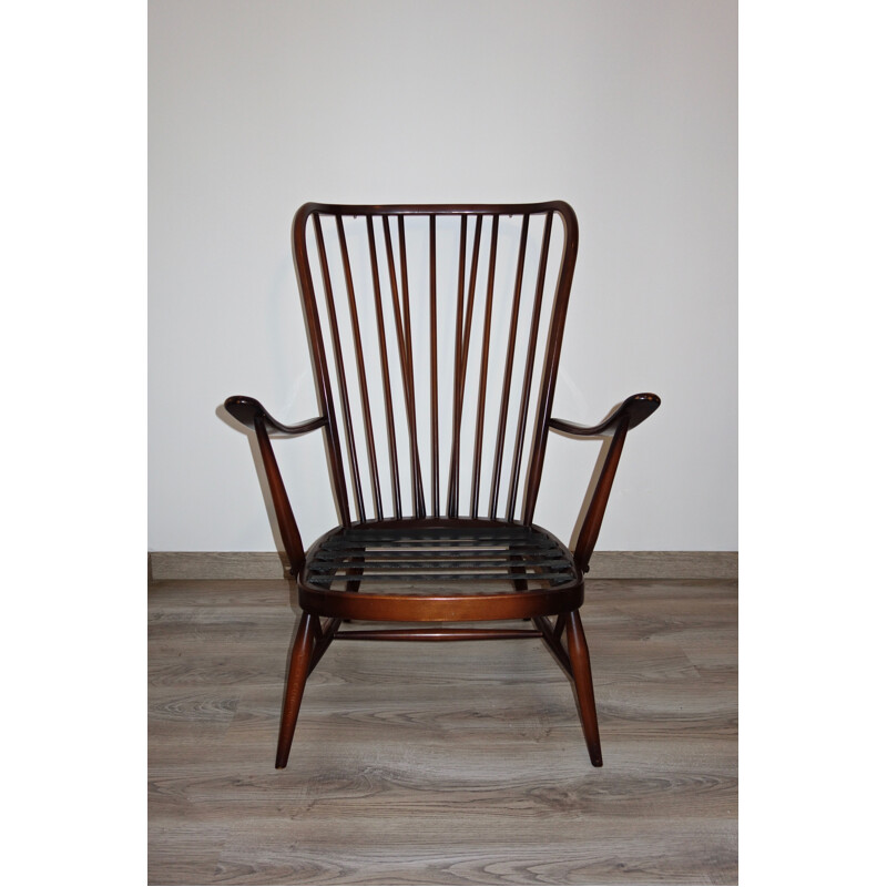 Vintage Windsor armchair by Luciano Ercolani for Ercol 1960