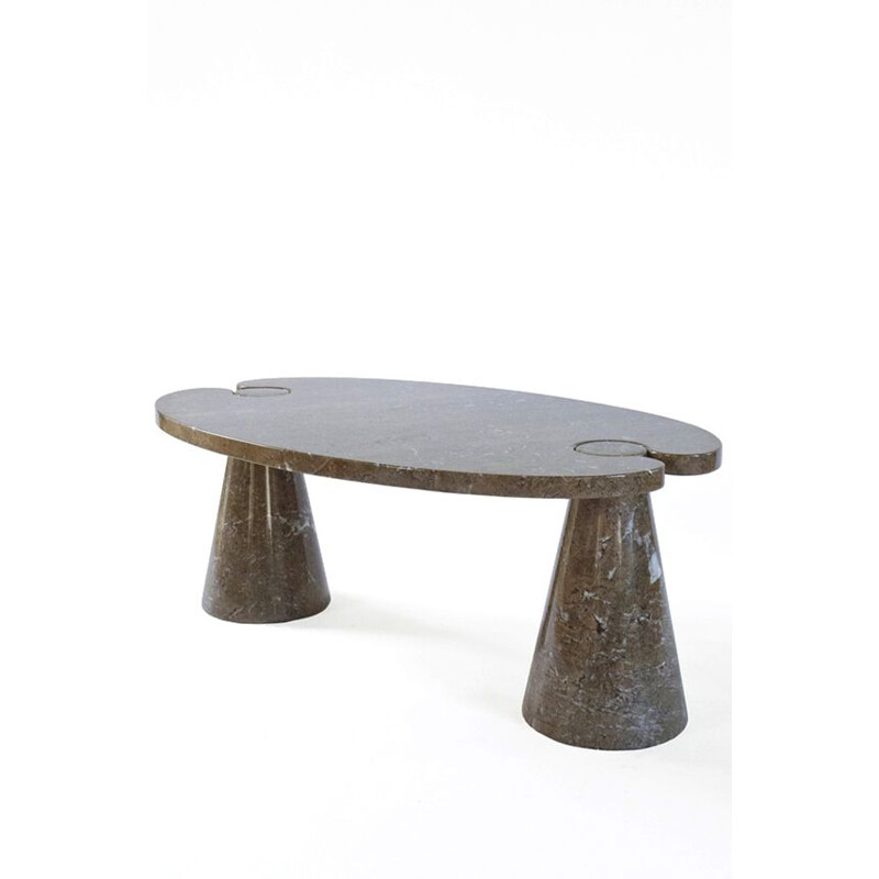 Table basse vintage Angelo Mangiarotti 1970