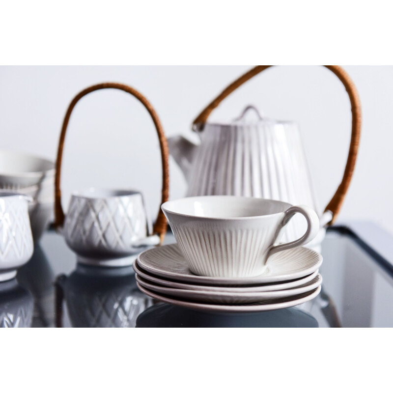 Service à thé vintage en céramique par LC-JF Danemark