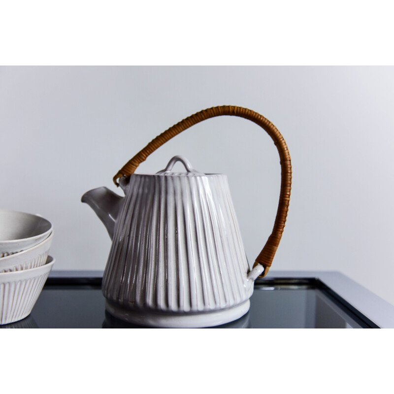 Vintage ceramic tea set by LC-JF Denmark