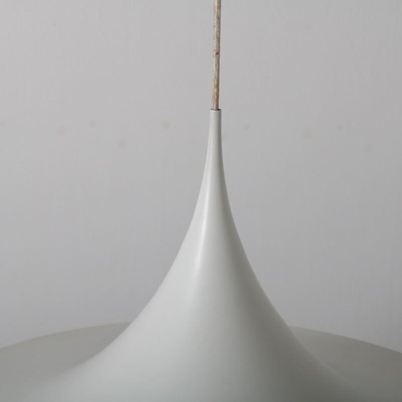Large vintage 'Semi' hanging lamp by Bonderup & Thorup for Fog & Morup, Denmark 1960s