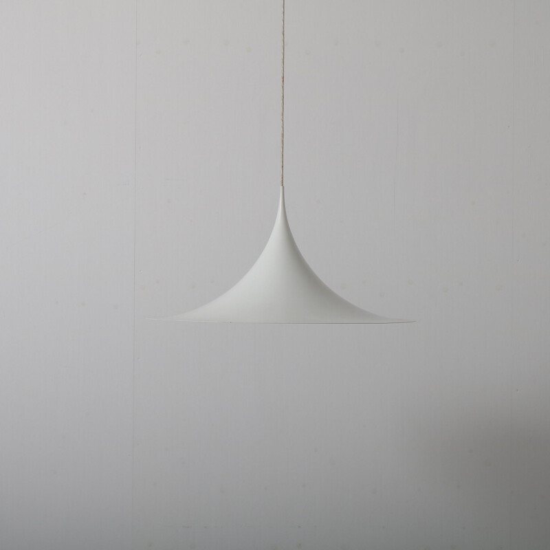 Large vintage 'Semi' hanging lamp by Bonderup & Thorup for Fog & Morup, Denmark 1960s