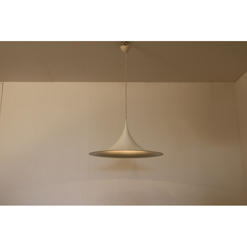 Large vintage 'Semi' hanging lamp by Bonderup & Thorup for Fog & Morup, Denmark 1960s