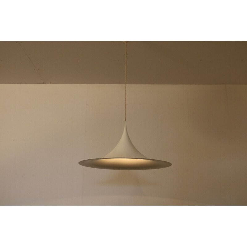 Grande suspension vintage "Semi" de Bonderup et  Thorup pour Fog & Morup, Danemark, 1960