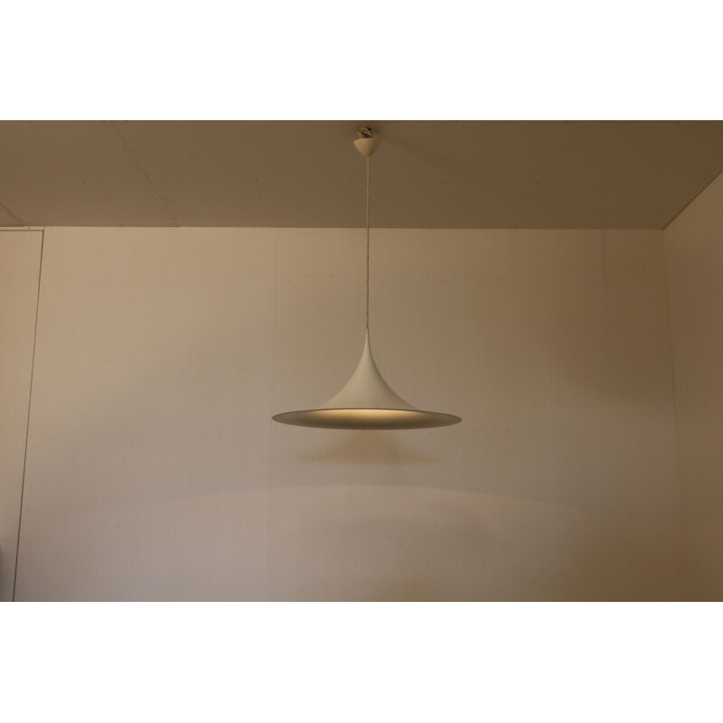 Large vintage 'Semi' hanging lamp by Bonderup & Thorup for Fog & Morup, Denmark 1960s