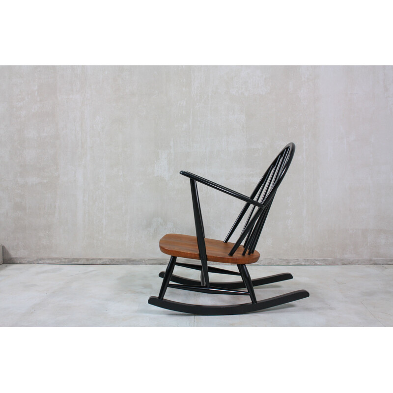 Rocking Chair Vintage No 470 Windsor de Lucian Ercolani pour Ercol, 1960