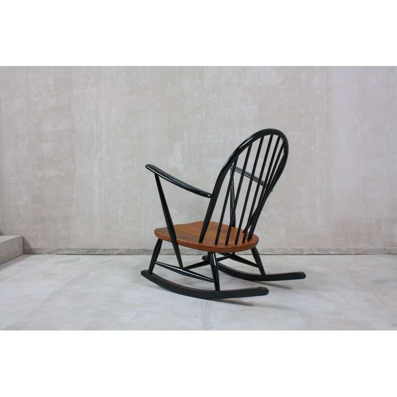 Rocking Chair Vintage No 470 Windsor de Lucian Ercolani pour Ercol, 1960