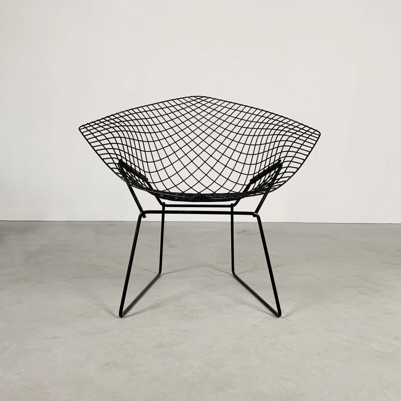 Chaise Vintage de Harry Bertoia pour Knoll,par Black Diamond1960