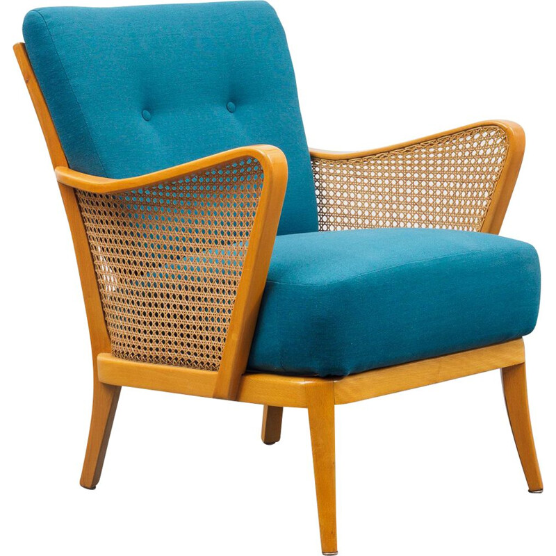 Vintage armchair, beechwood, 1950s