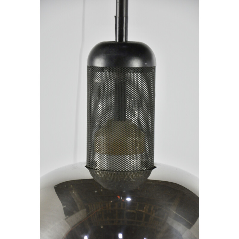 Lámpara de suspensión vintage de Achille Castiglioni para Flos, Frisbi italiano 850 1970