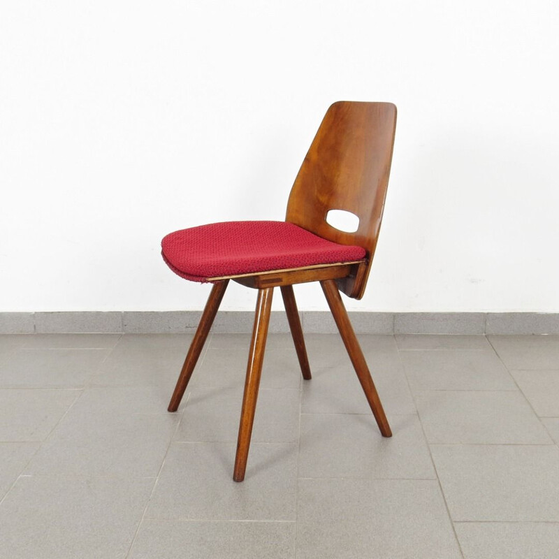 Ensemble de 6 chaises vintage de Frantisek Jirak, Tchèque 1960