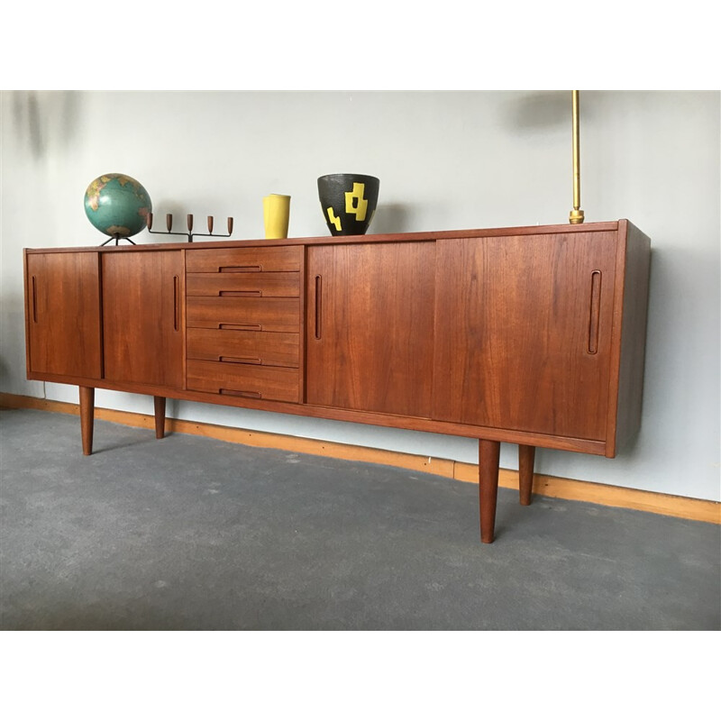 Enfilade scandinave Troeds Bjarnum en teck, Nils JONSSON - 1960