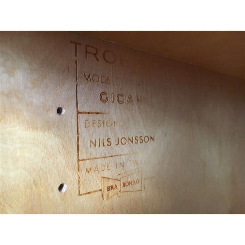 Troeds Bjarnum teak sideboard, Nils JONSSON - 1960s