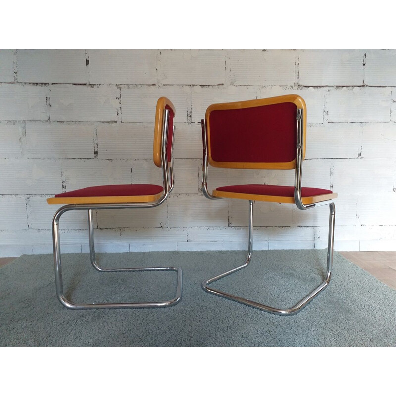 Chaise vintage Cesca B32 Breuer Bauhaus Italy