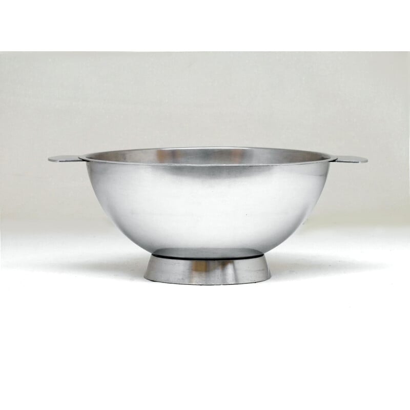 Cuenco vintage de metal de Gio Ponti para Arthur Krupp Milano, 1930