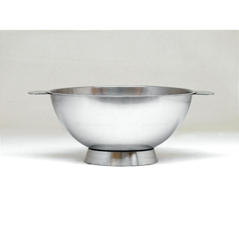 Vintage metal bowl by Gio Ponti for Arthur Krupp Milano, 1930