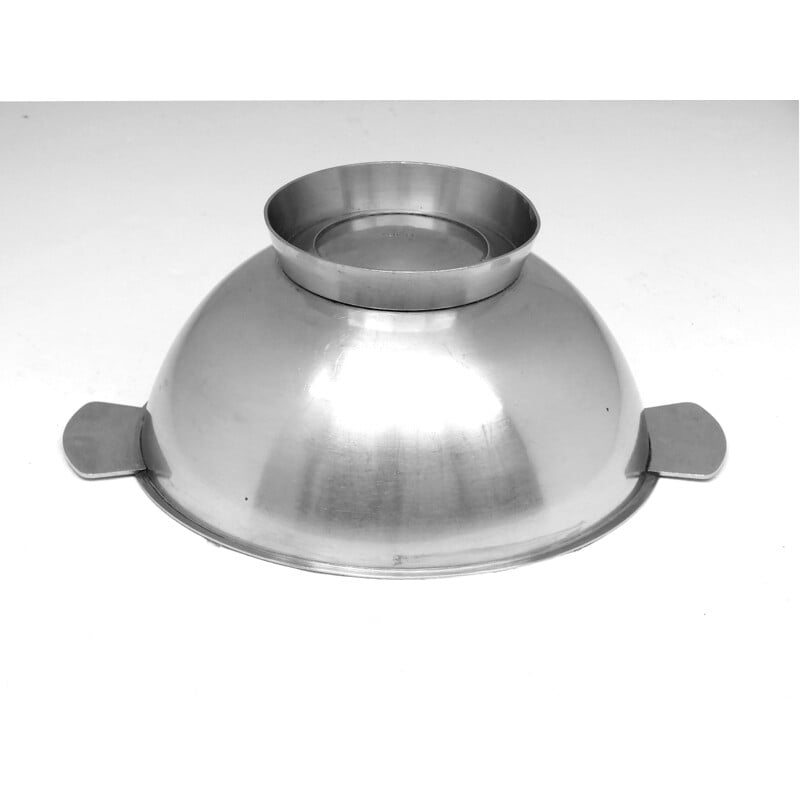 Vintage metal bowl by Gio Ponti for Arthur Krupp Milano, 1930