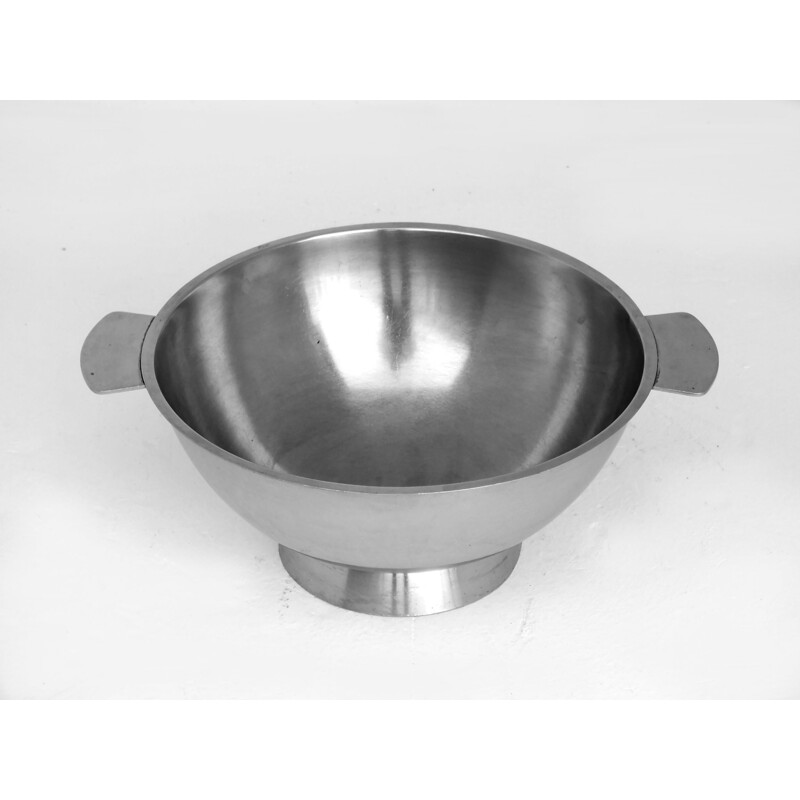 Vintage metal bowl by Gio Ponti for Arthur Krupp Milano, 1930
