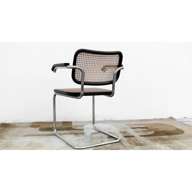 Gavina "cesca" vintage fauteuil van Marcel Breuer, 1960