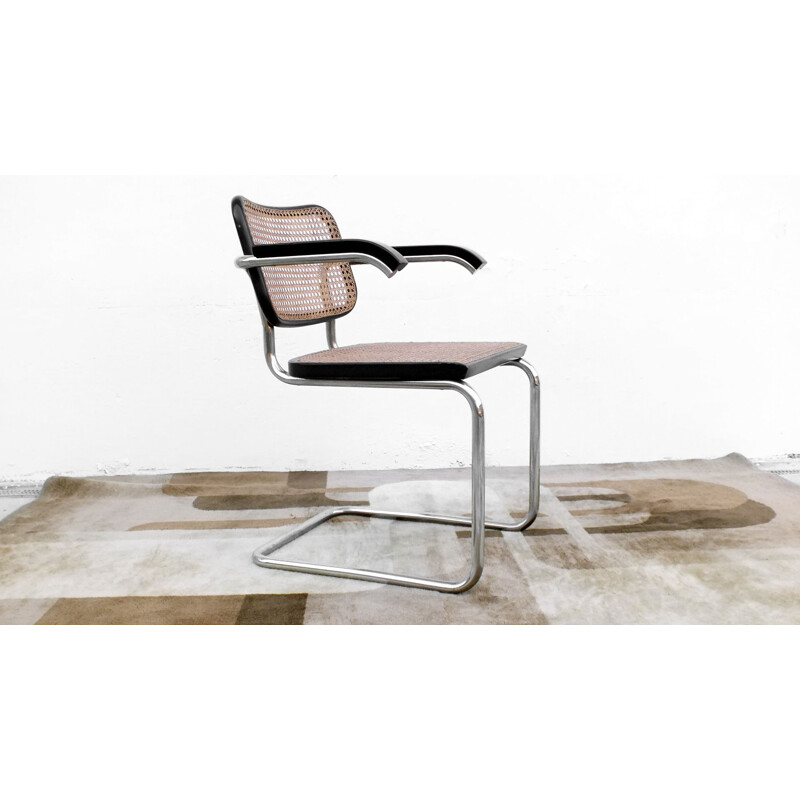 Cadeira de braços "cesca" Gavina de Marcel Breuer, 1960