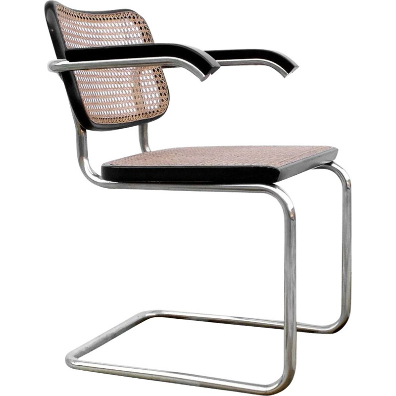 Cadeira de braços "cesca" Gavina de Marcel Breuer, 1960