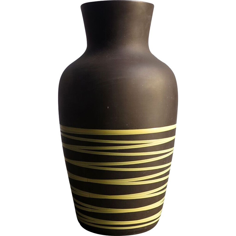 Vintage Floor ceramic vase, 1960s