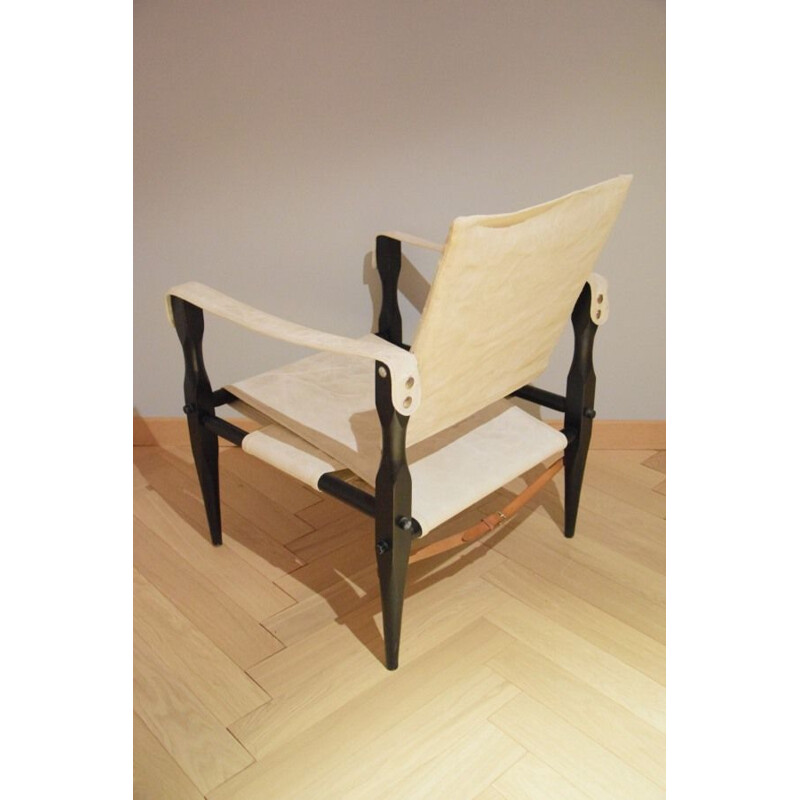 Vintage armchair Safari Kaare klint scandinavian 1950