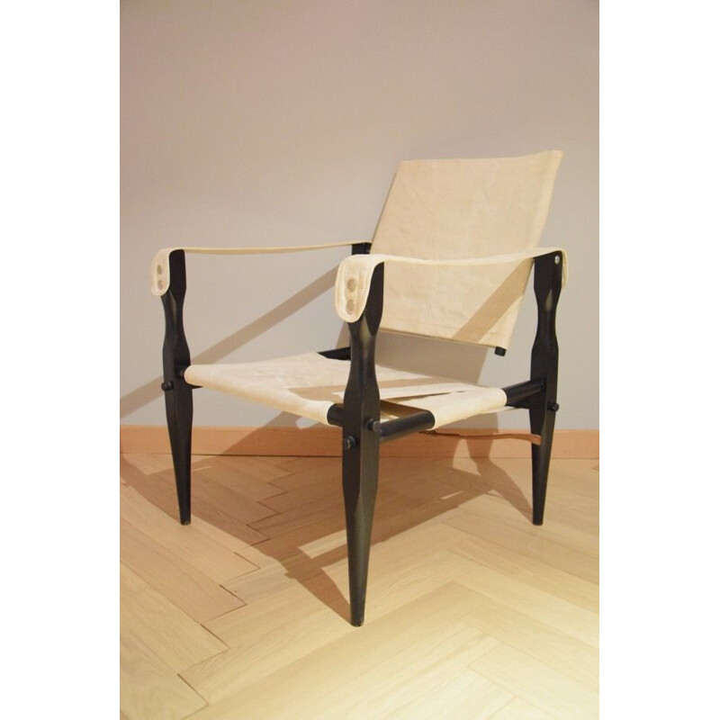 Vintage armchair Safari Kaare klint scandinavian 1950