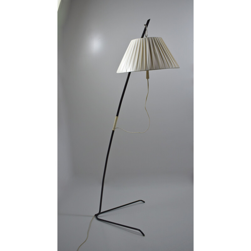Lámpara de pie vintage de J T Kalmar, 1950